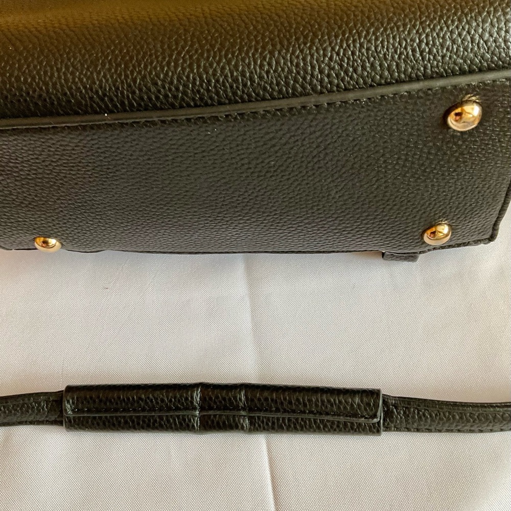 Miztique Convertible Backpack Crossbody With Gold Accents - Picture 9 of 11